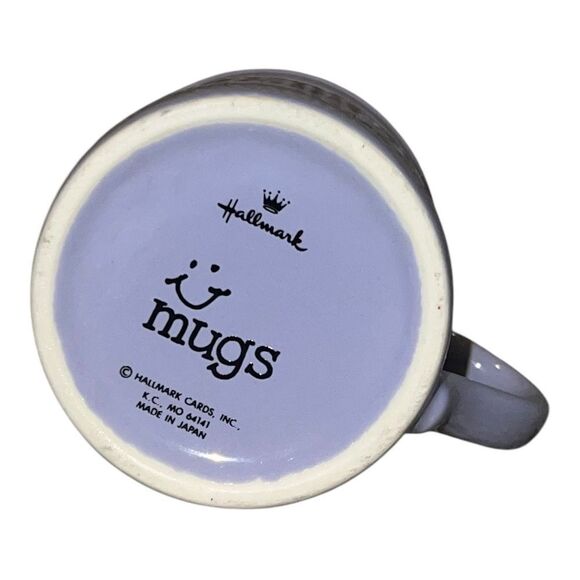 Hallmark Vintage There’s Nothing Like a Friend Coffee Mug Lavender EUC - Picture 6 of 6